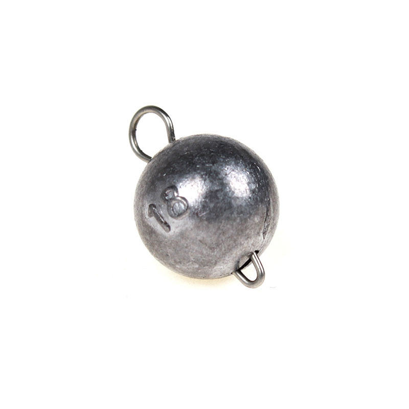 Fishing Lure Jig - 10 szt. Wkładki ołowiane Cheburashka, okrągłe