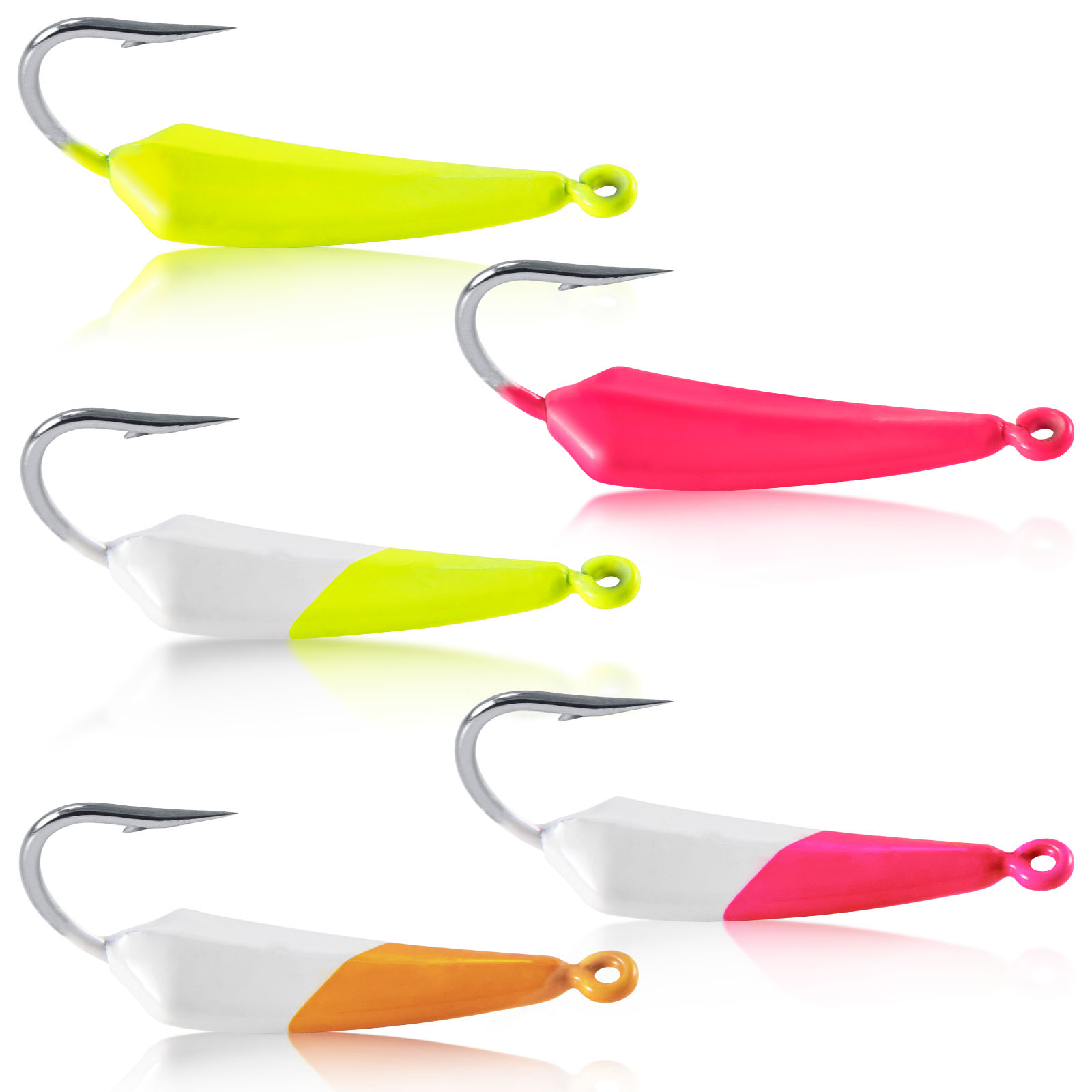 Fishing Lure Jig - 5szt Pompano Jigs 7g 10g 14g