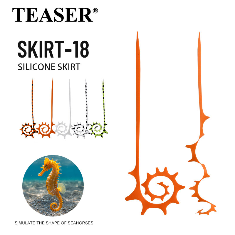 TEASER 5 szt. SKIRT-18 145mm S – Fishing Lure Jig recenzja i cena