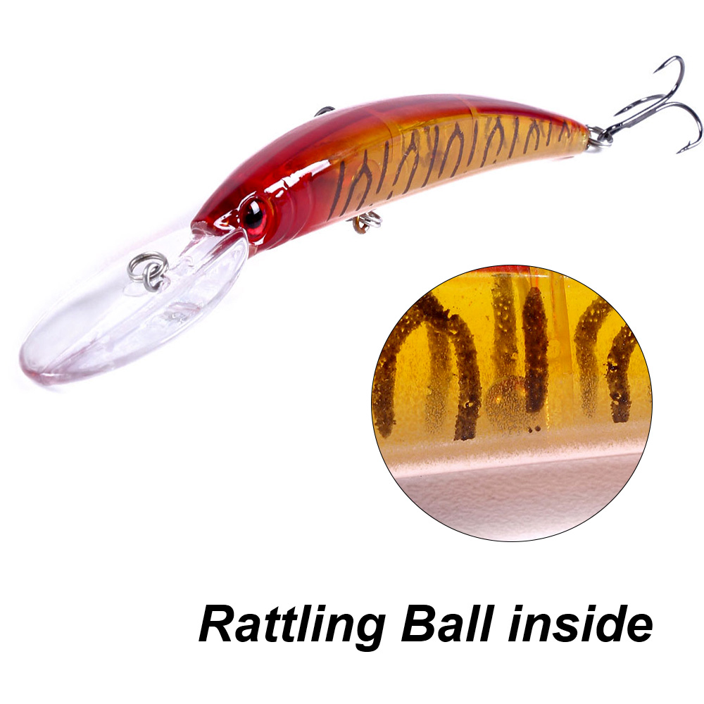 1 sztuk 15cm 15g głębokie nurk – Fishing Lure Crankbait recenzja i cena