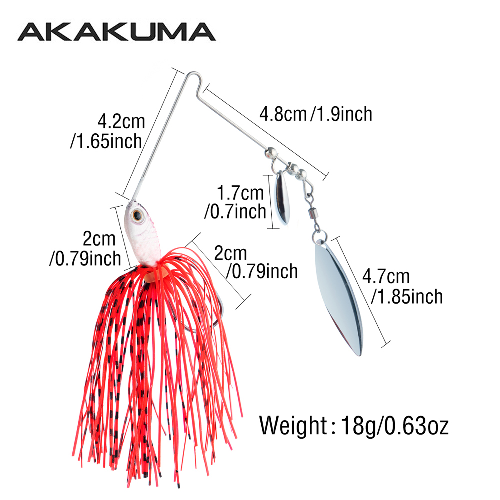 4 szt. 18g Przynęta spinningow – Fishing Lure Blade Bait recenzja i cena