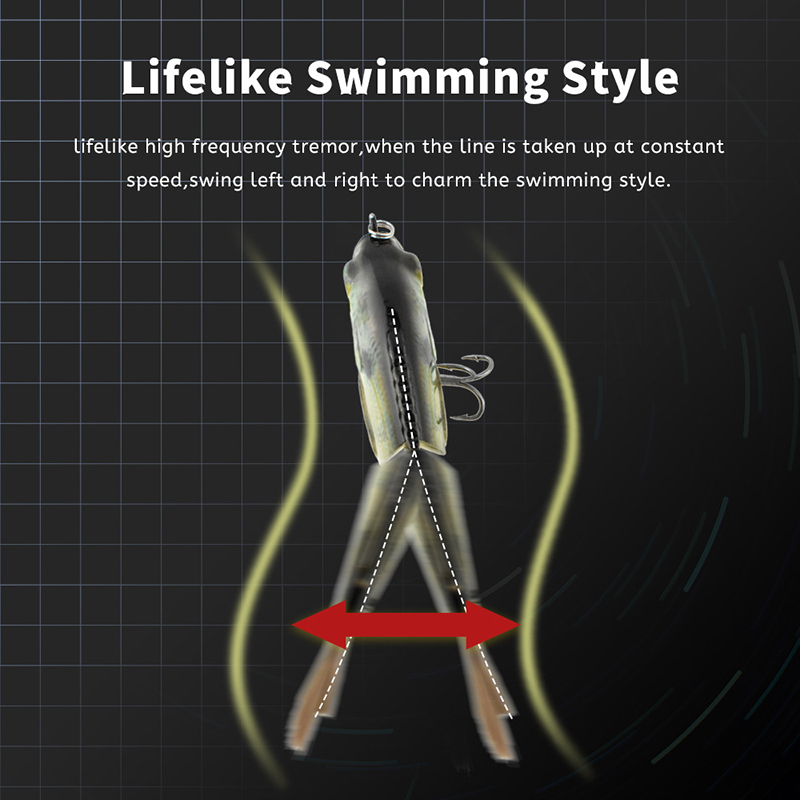 Przynęta plastikowa 13 cm/33 g – Fishing Lure Popper recenzja i cena