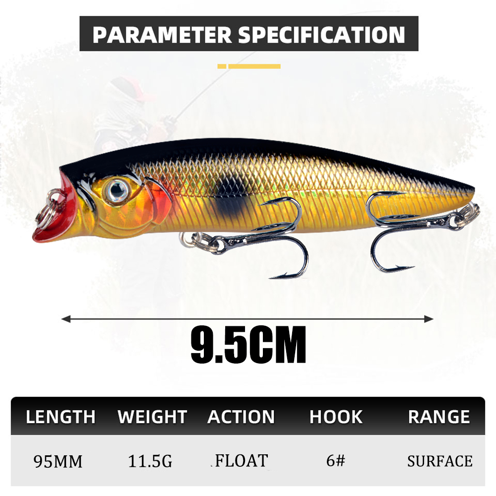 1 sztuk przynęty wysokiej jako – Fishing Lure Popper recenzja i cena