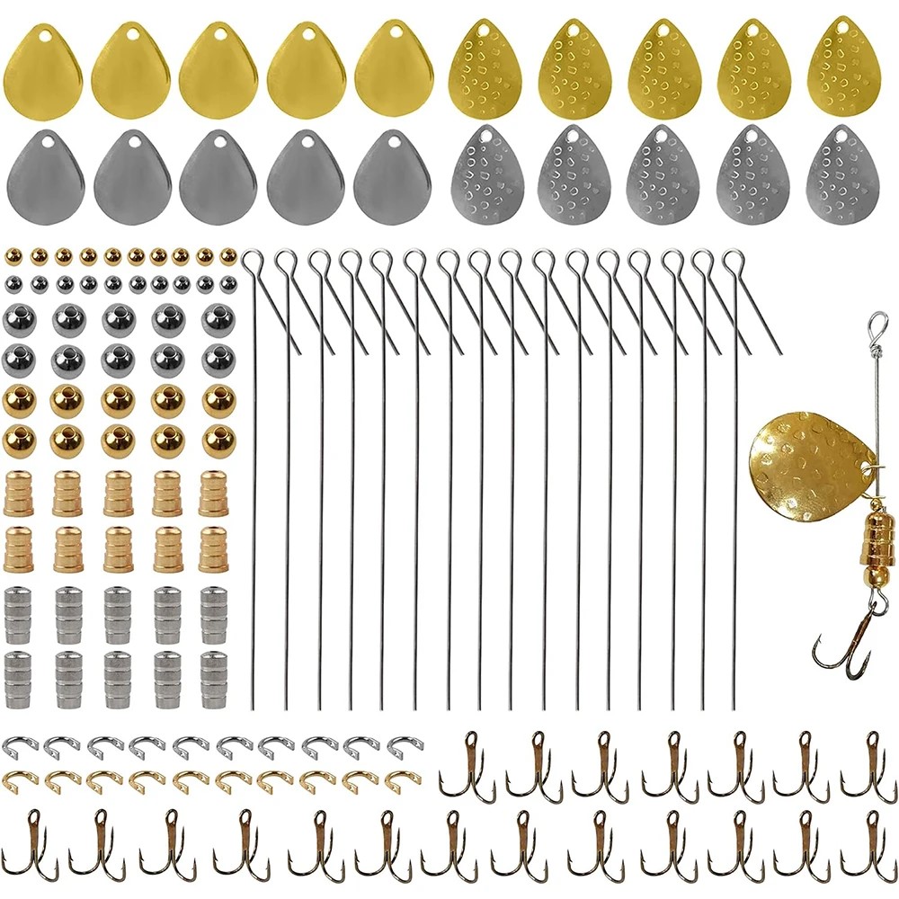 140Pcs Zestaw do robienia przy – Fishing Lure Blade Bait recenzja i cena