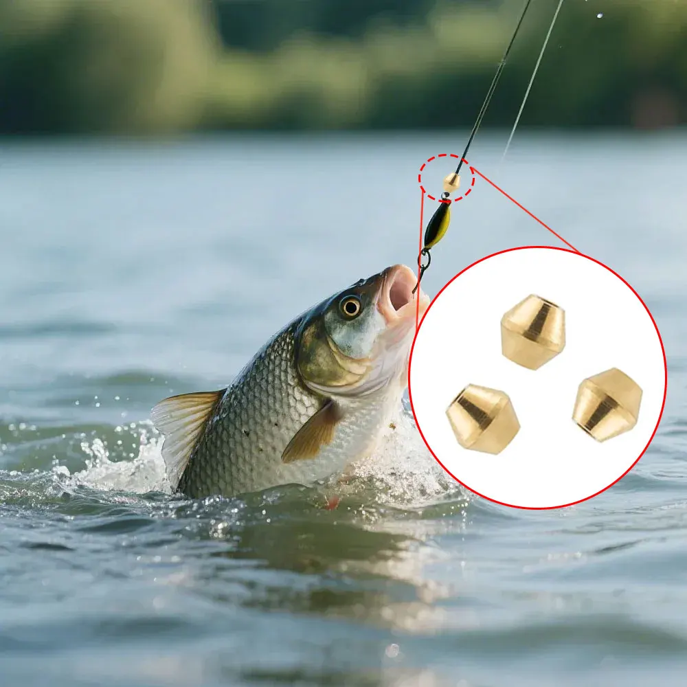 40 szt. Mosiężnych koralików w – Fishing Lure Spinner recenzja i cena