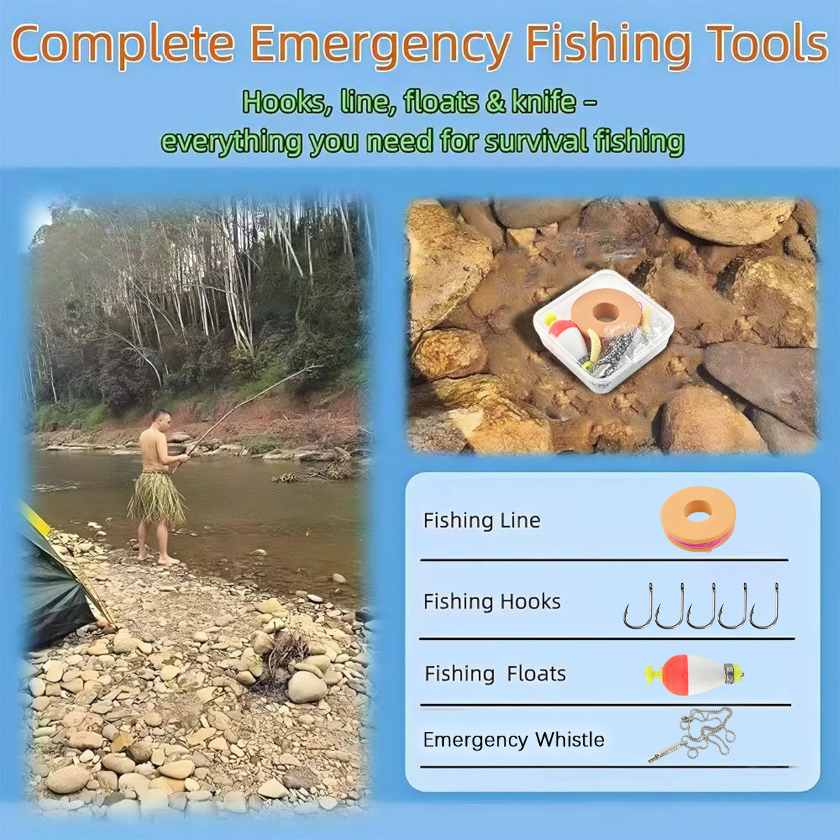 Przenośny zestaw wędkarski na  – Fishing Lure Making Kit recenzja i cena
